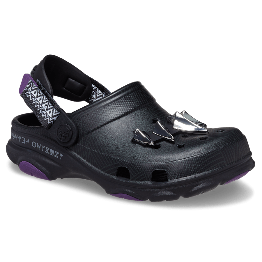 Color Kids' Black Panther™ All-Terrain Clog - Angle - Crocs