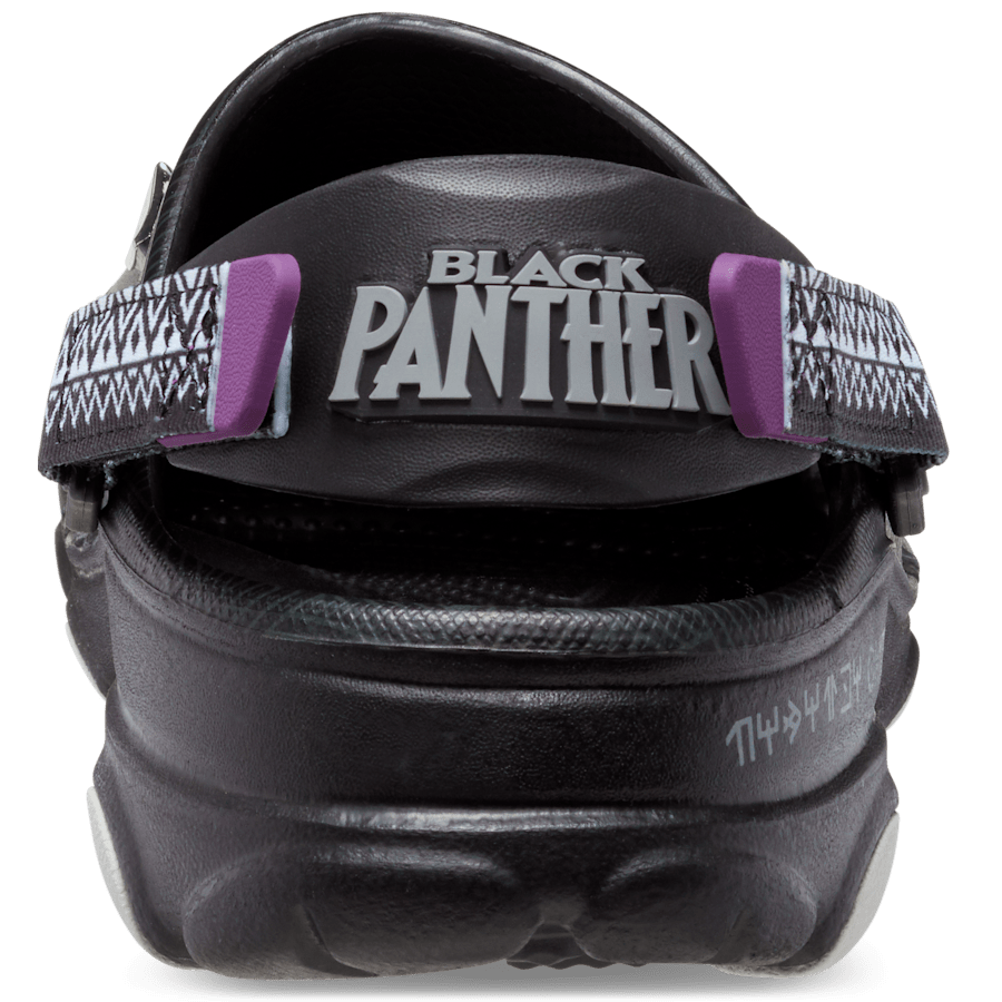 Multi Black Panther™ All-Terrain Clog - Back - Crocs