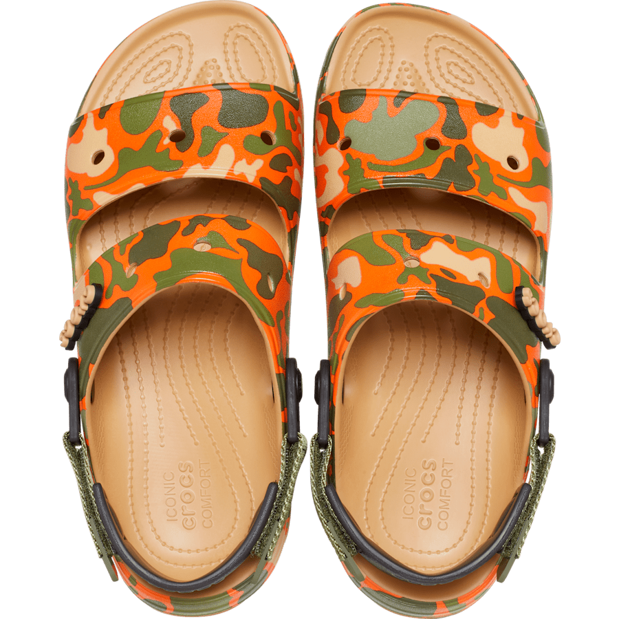 Colour Classic All-Terrain Camo Sandal - Top - Crocs