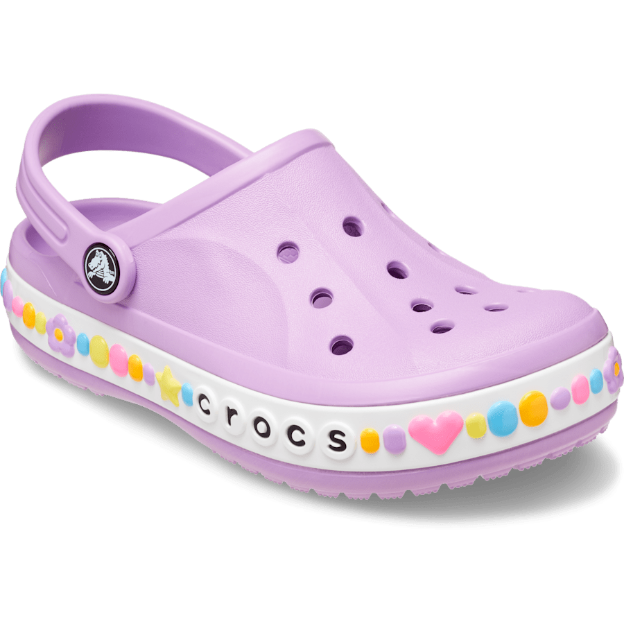 Colour Toddler Bayaband Charm Band Clog - Angle - Crocs