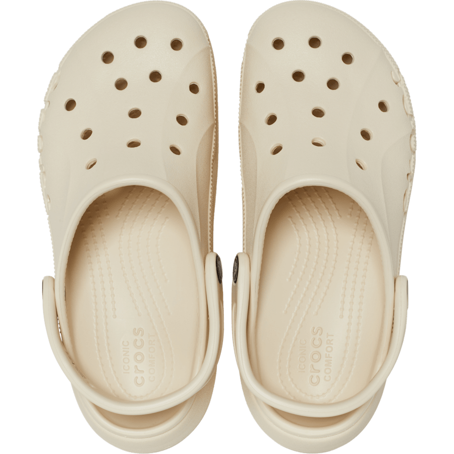 Winter White Baya Platform Clog - Yläosa - Crocs