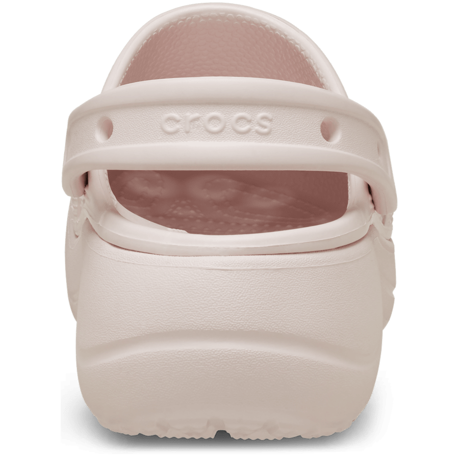Barely Pink Baya Platform Clog - Back - Crocs