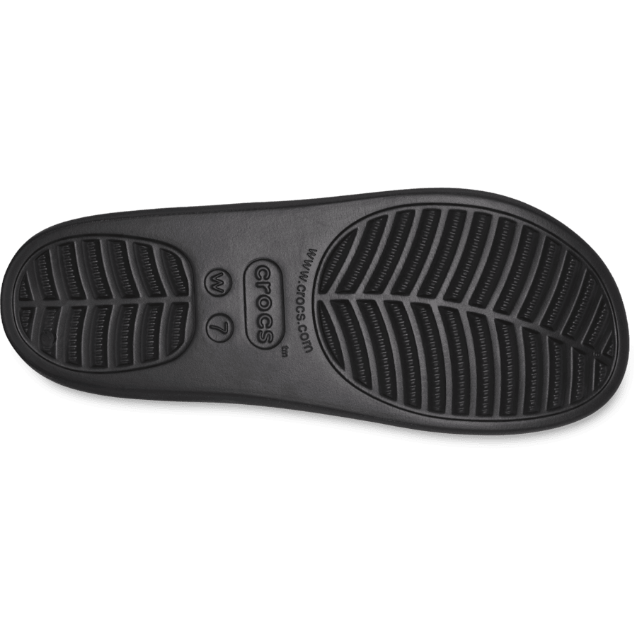 Black Baya Platform Sandal - Bottom - Crocs