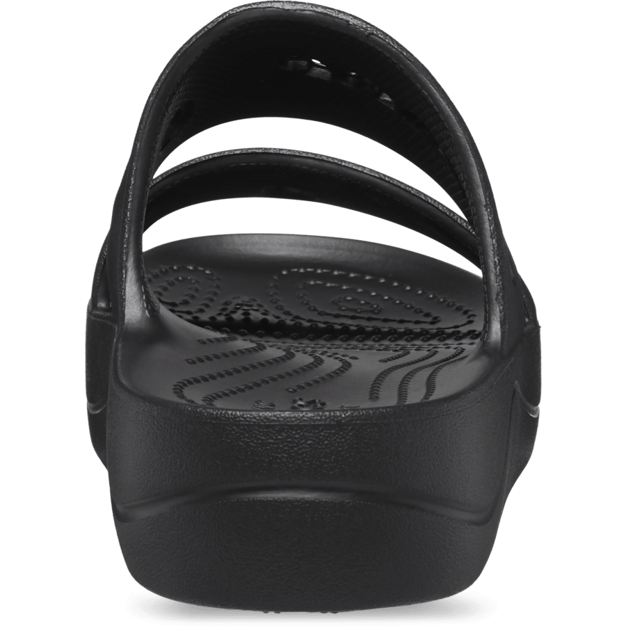 Black Baya Platform Sandal - Back - Crocs