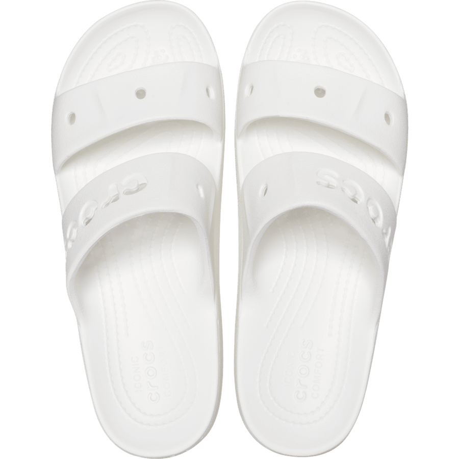 White Baya Platform Sandal - Top - Crocs