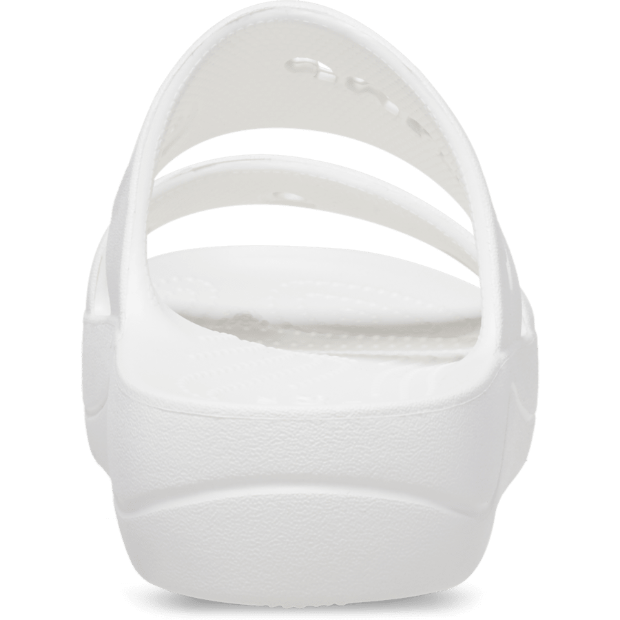 White Baya Platform Sandal - Back - Crocs