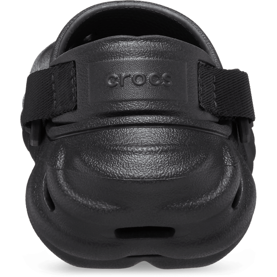 Black Kids' Echo Clog - Back - Crocs