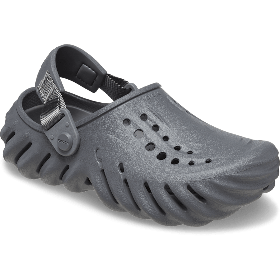 Slate Kids' Echo Clog - Angle - Crocs