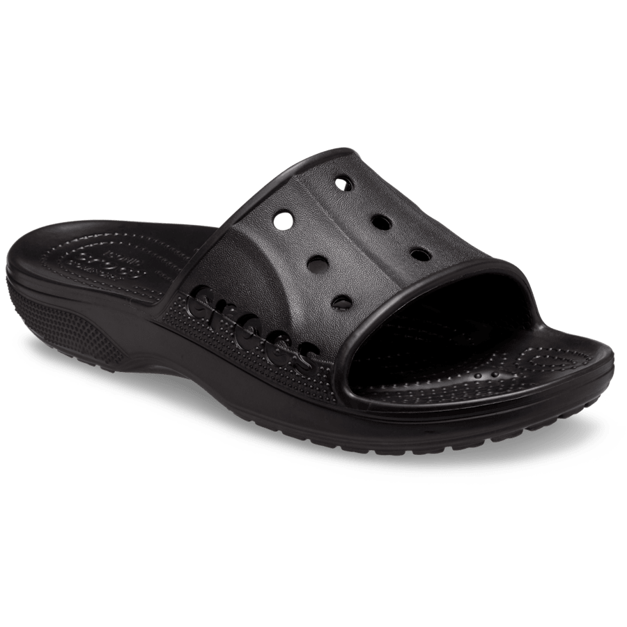 Black Baya II Slide - Angle - Crocs