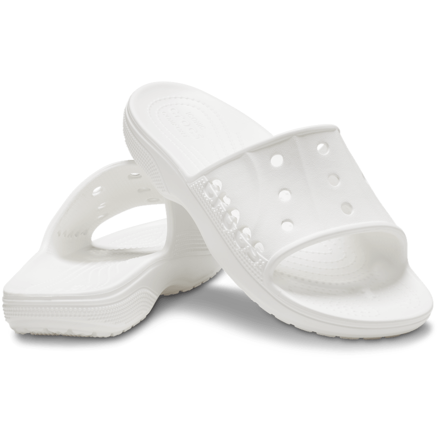 White Baya II Slide - Pair - Crocs