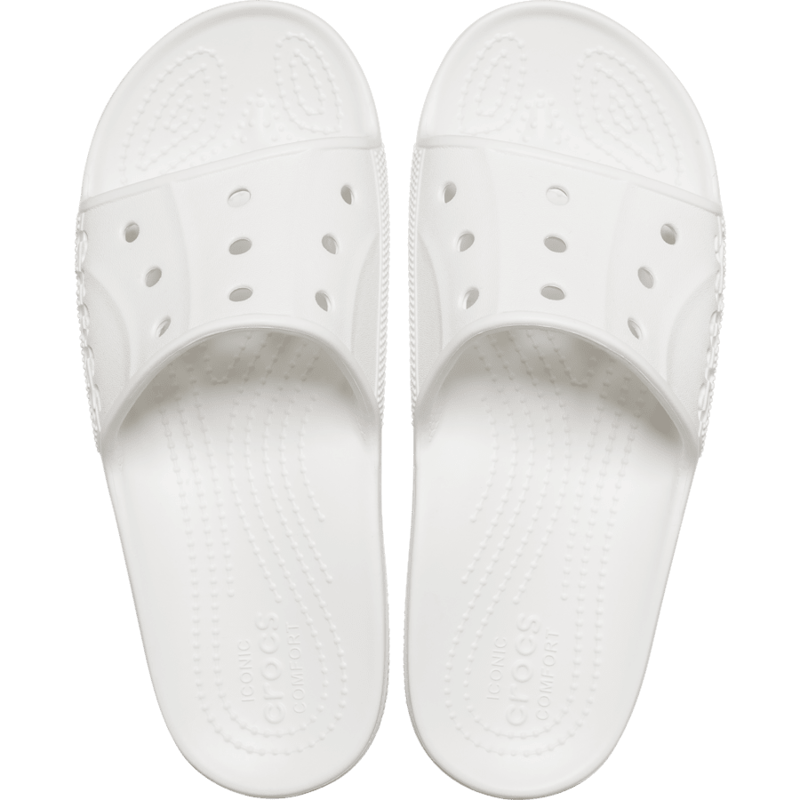 White Baya II Slide - Top - Crocs