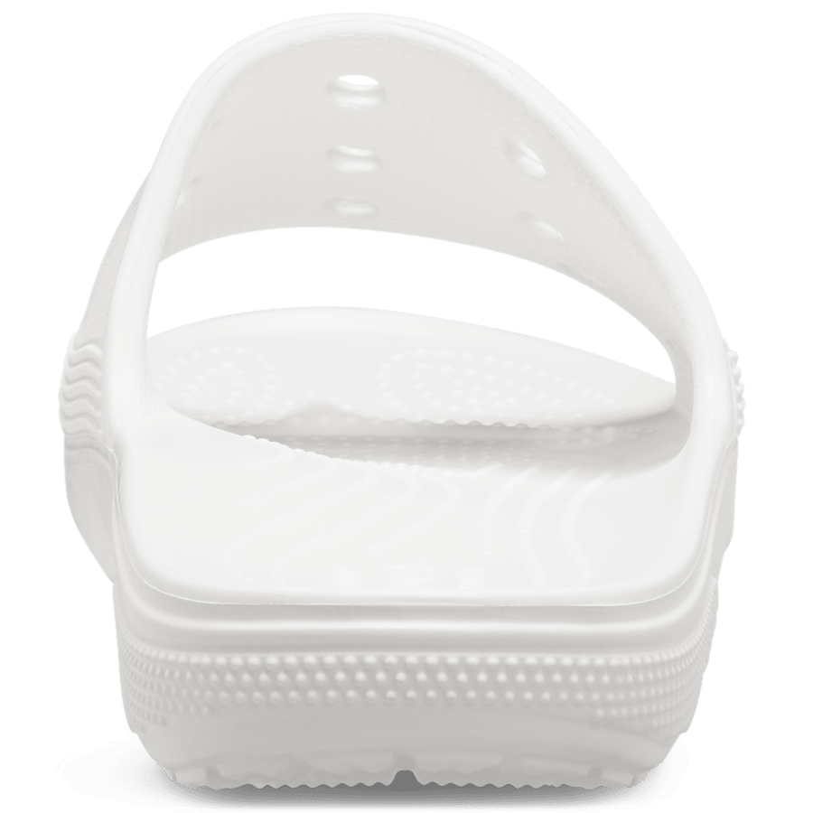 White Baya II Slide - Back - Crocs