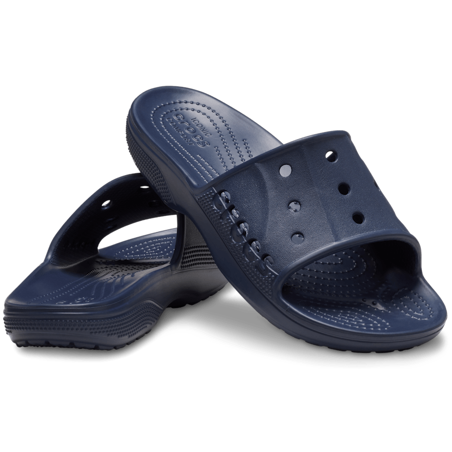 Navy Baya II Slide - Pair - Crocs