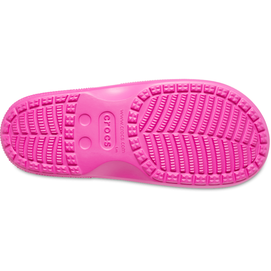 Electric Pink Baya II Slide - Bottom - Crocs