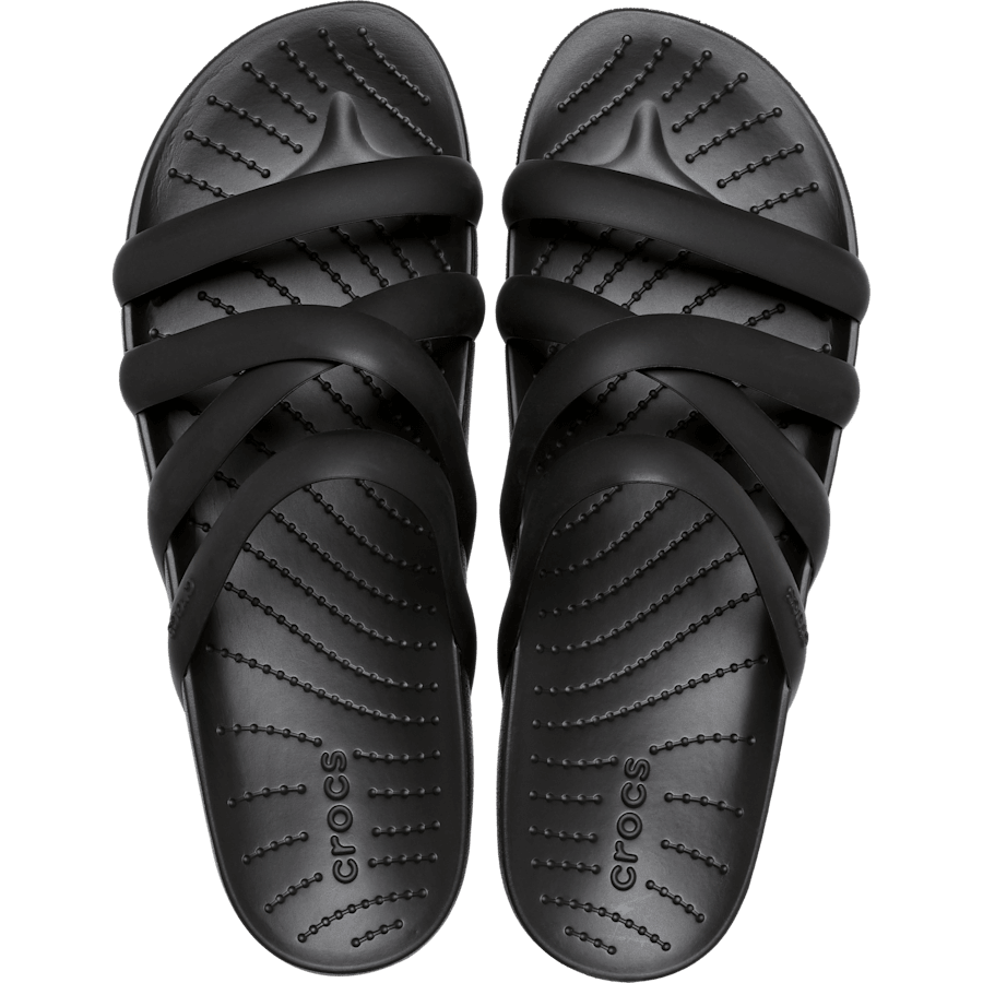 Crocs Splash Strappy Sandal — Black