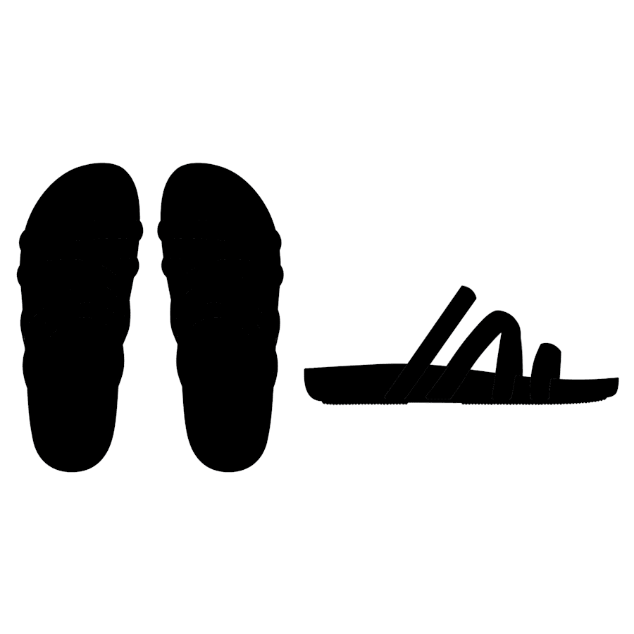 Crocs Splash Strappy Sandal — Black
