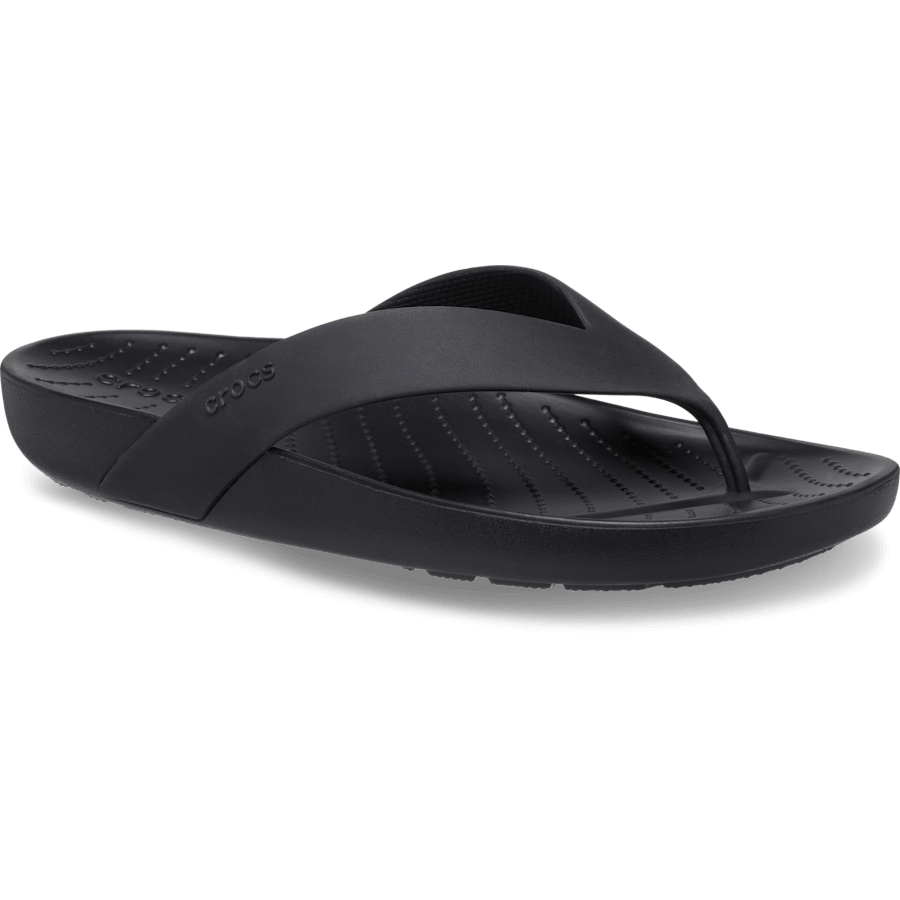 Black Splash Flip - Angle - Crocs