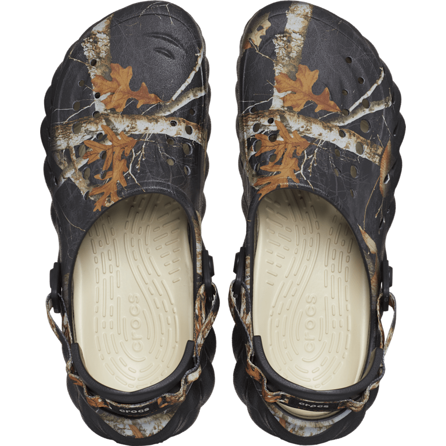 Black Realtree Edge™ Echo Clog - Top - Crocs