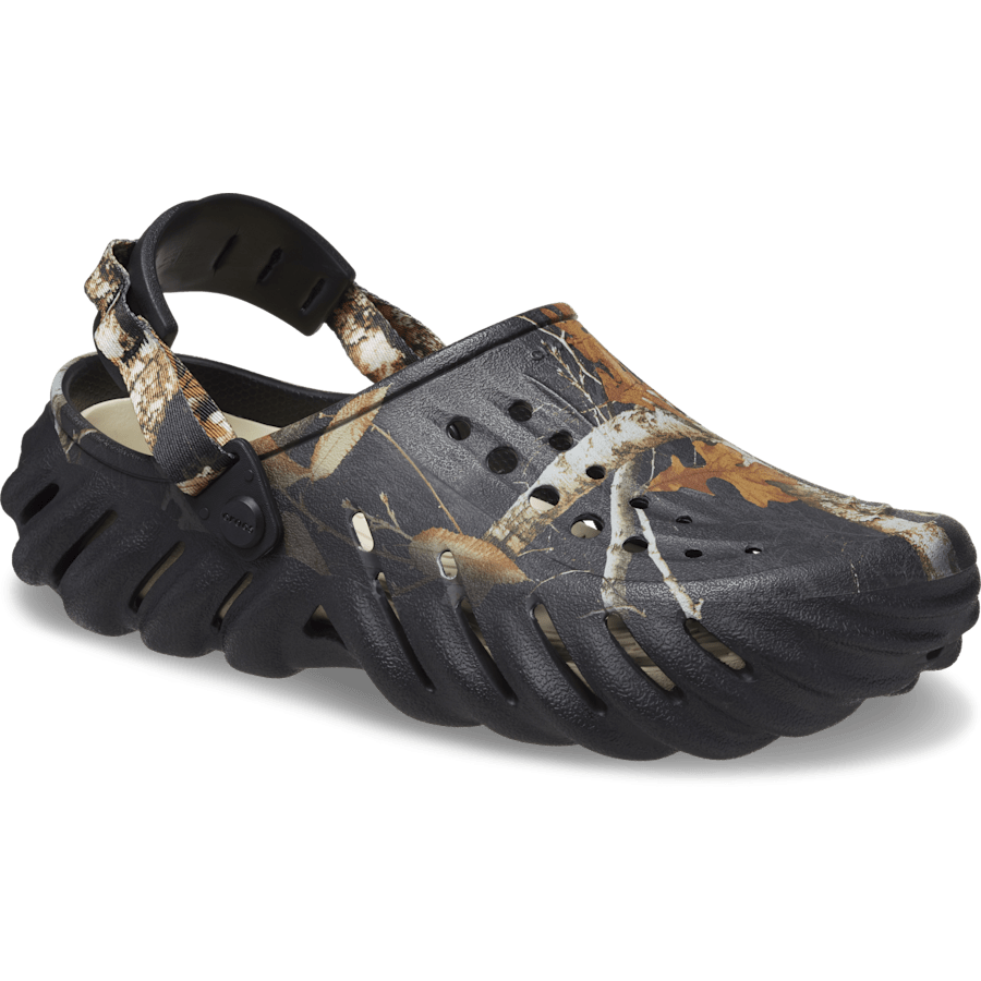 Black Realtree Edge™ Echo Clog - Angle - Crocs