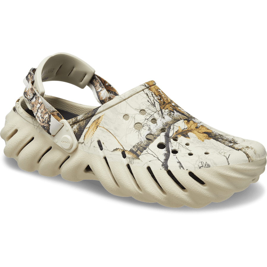 Bone Realtree Edge™ Echo Clog - Angle - Crocs