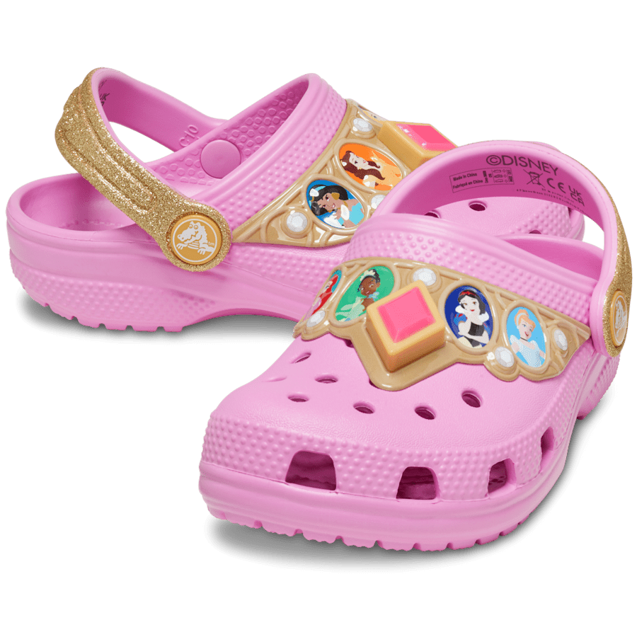 Taffy Pink Toddler Classic Disney Princess Lights Clog - Pair - Crocs