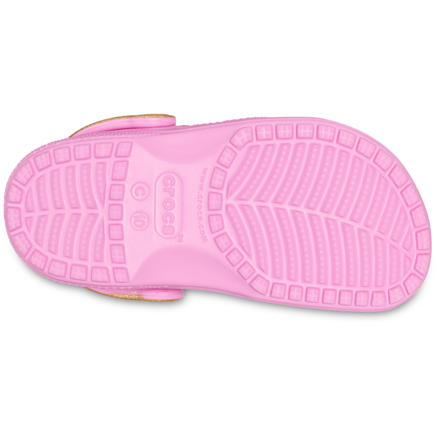 Taffy Pink Toddler Classic Disney Princess Lights Clog - Bottom - Crocs