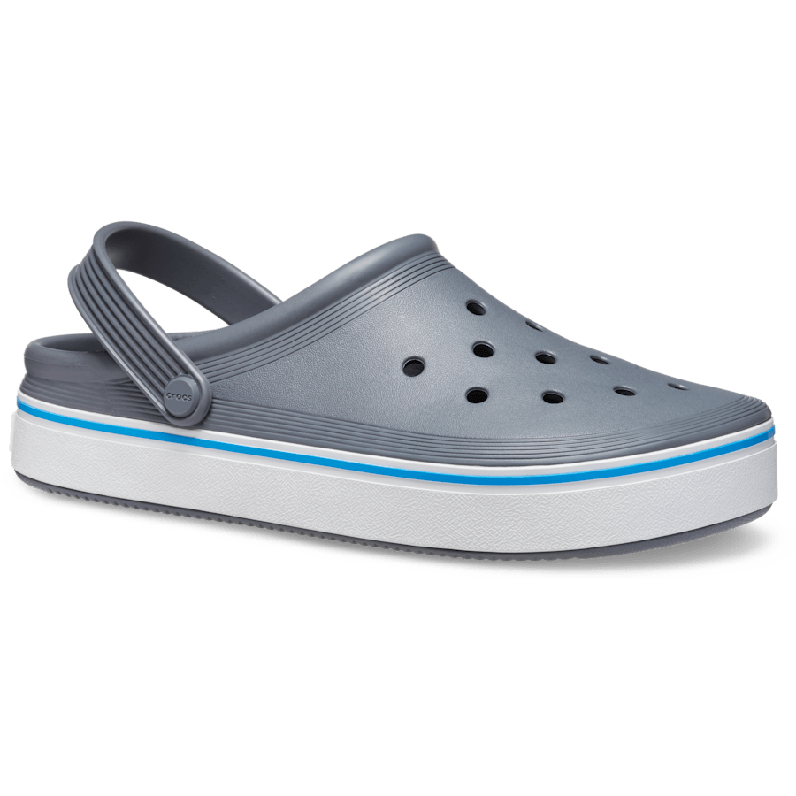 Charcoal Off Court Clog - Angle - Crocs