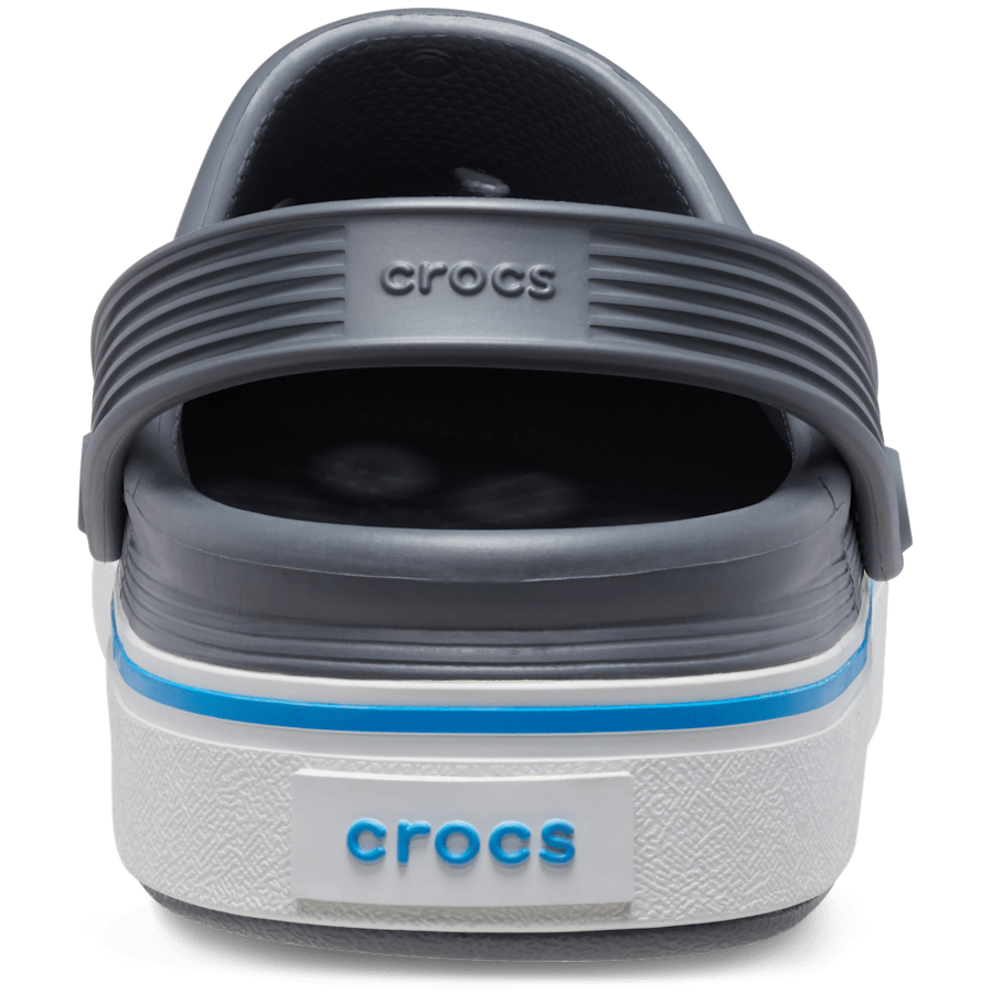 Charcoal Off Court Clog - Back - Crocs