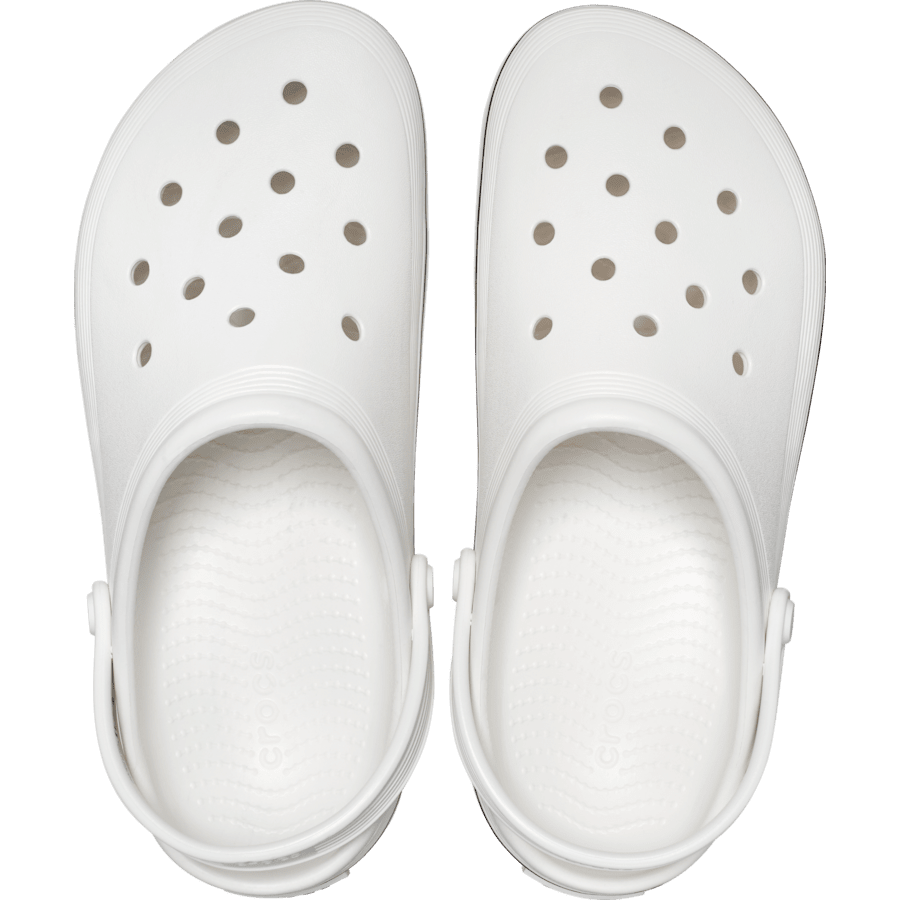 White Off Court Clog - Top - Crocs