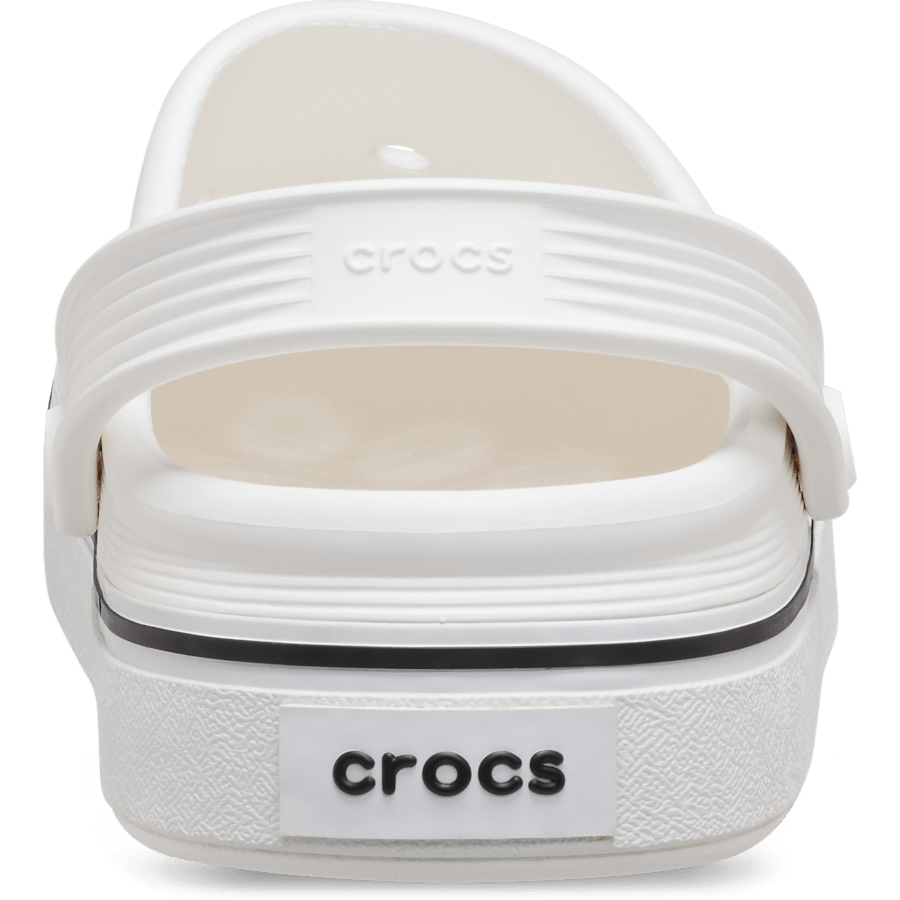 White Off Court Clog - Back - Crocs
