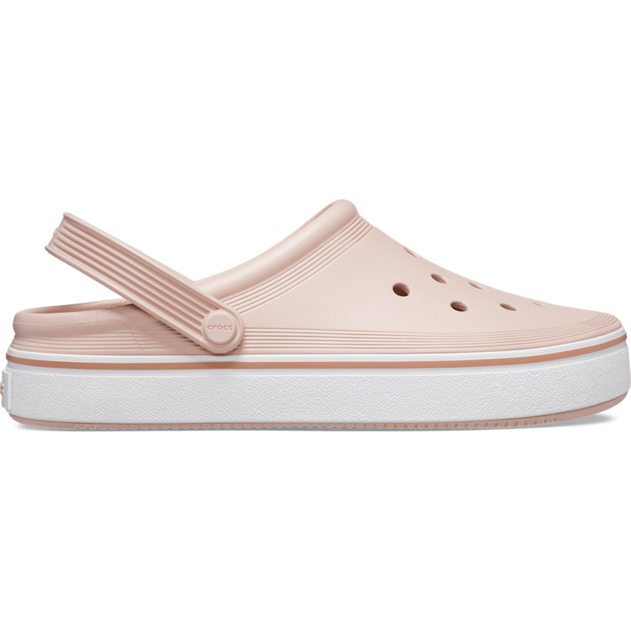 Pink Clay Off Court Clog - Side - Crocs