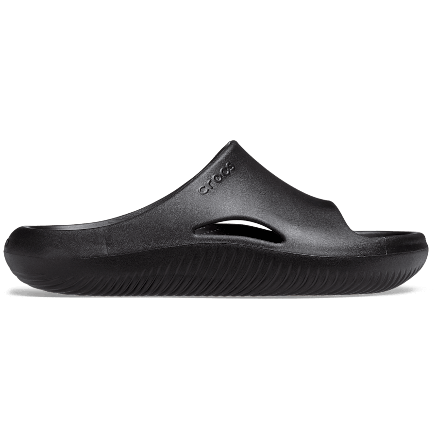 Black Mellow Recovery Slide - Side - Crocs