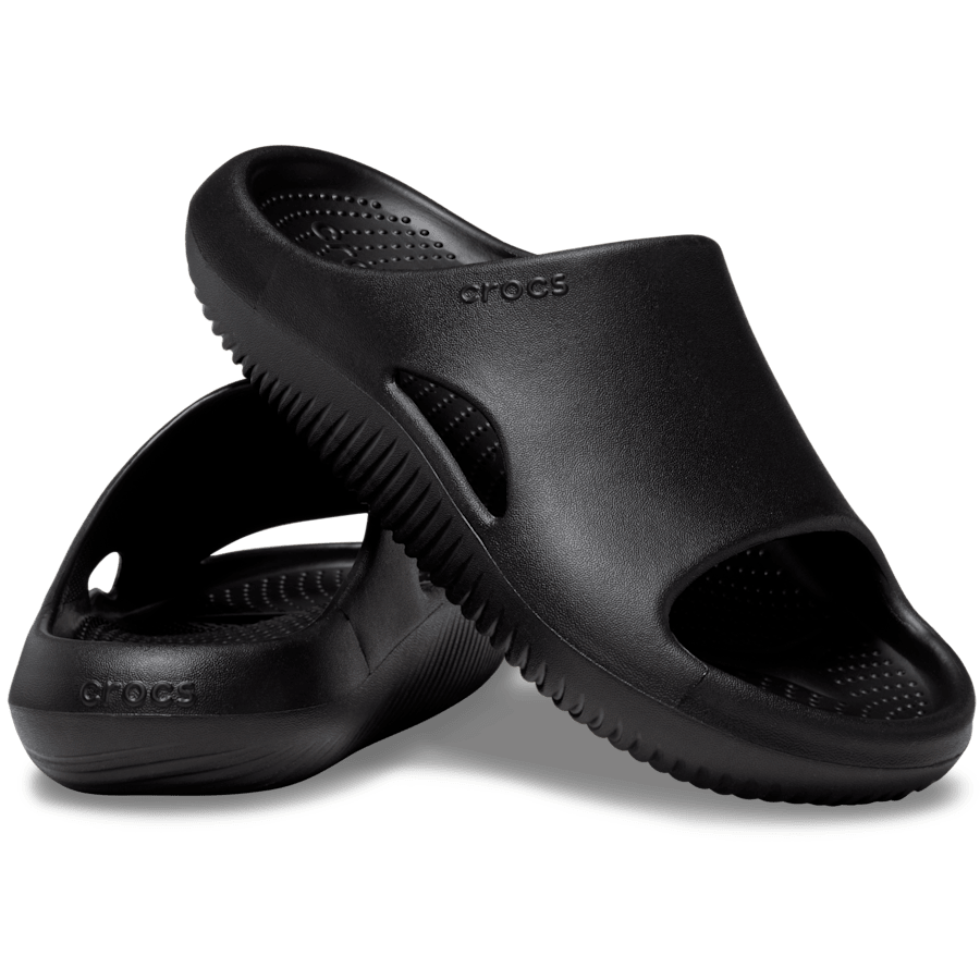Black Mellow Recovery Slide - Pair - Crocs