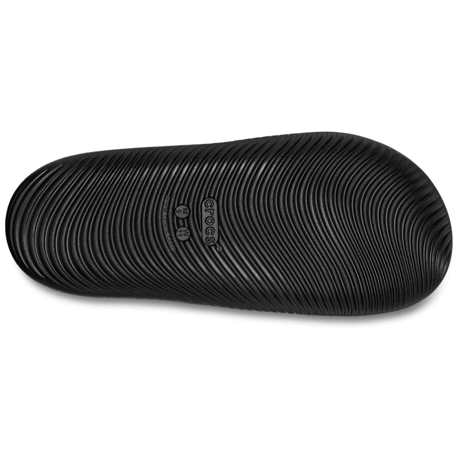 Black Mellow Recovery Slide - Bottom - Crocs