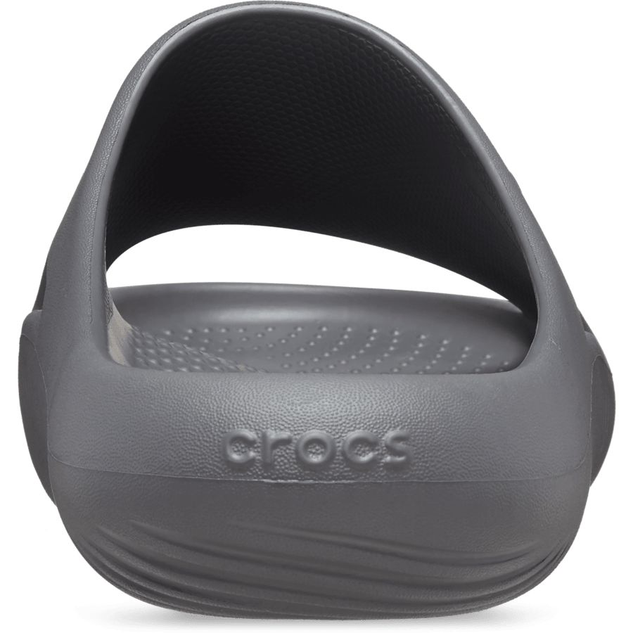 Slate Grey Mellow Recovery Slide - Back - Crocs