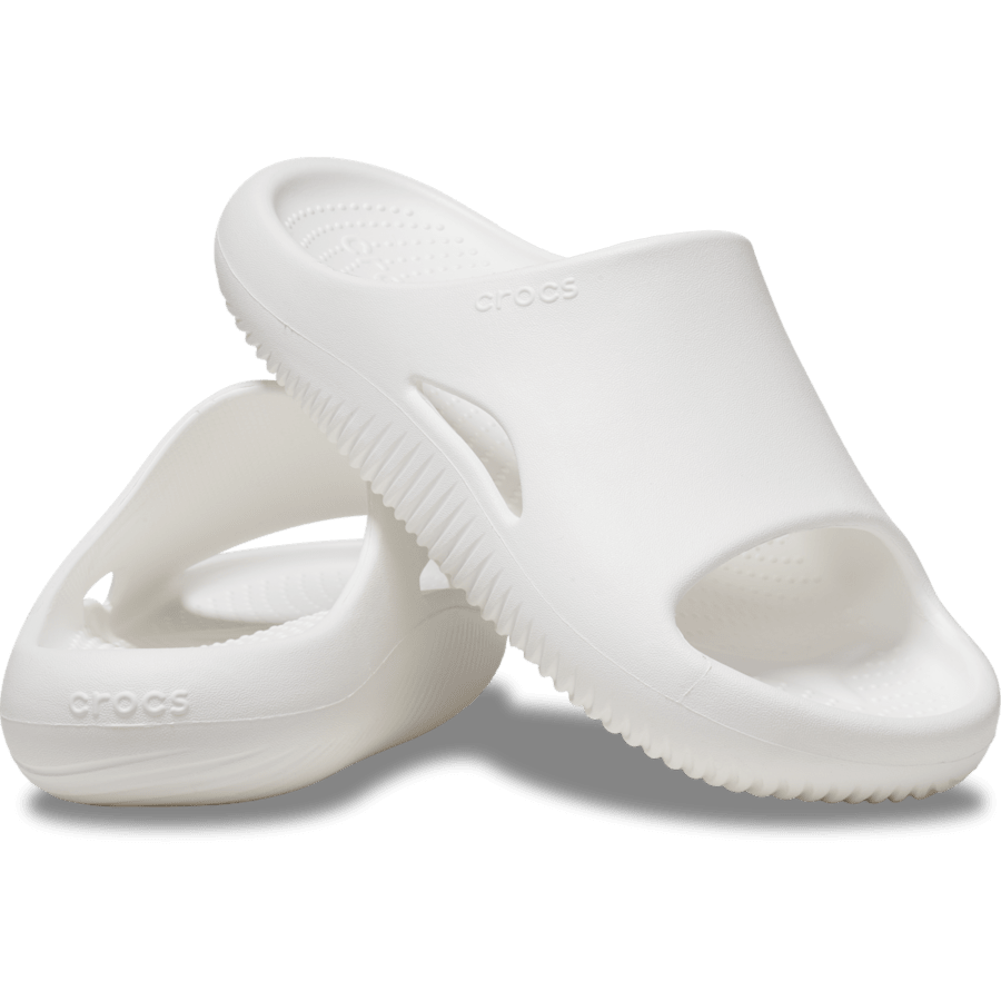 White Mellow Recovery Slide - Pair - Crocs