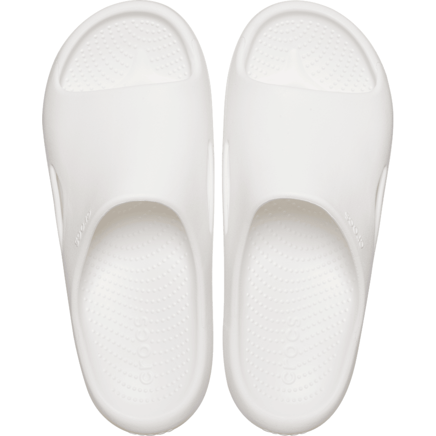 White Mellow Recovery Slide - Top - Crocs