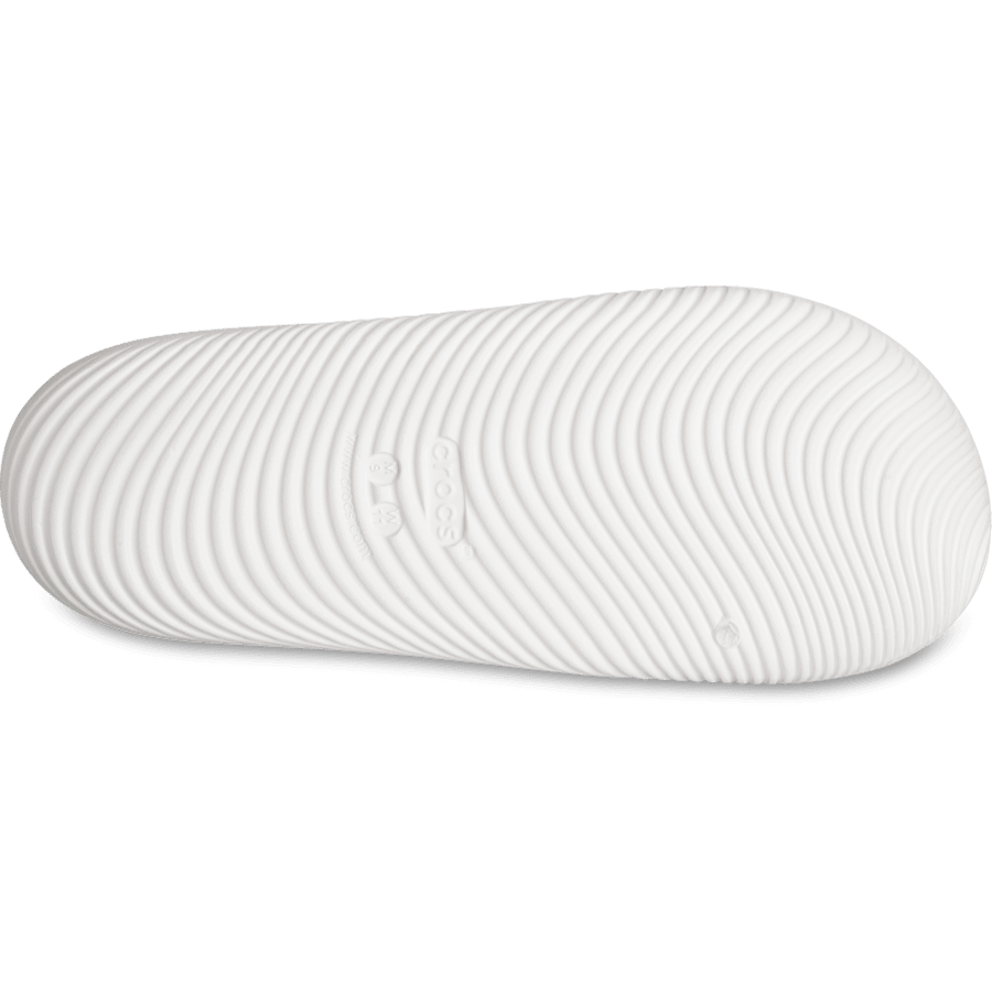 White Mellow Recovery Slide - Bottom - Crocs