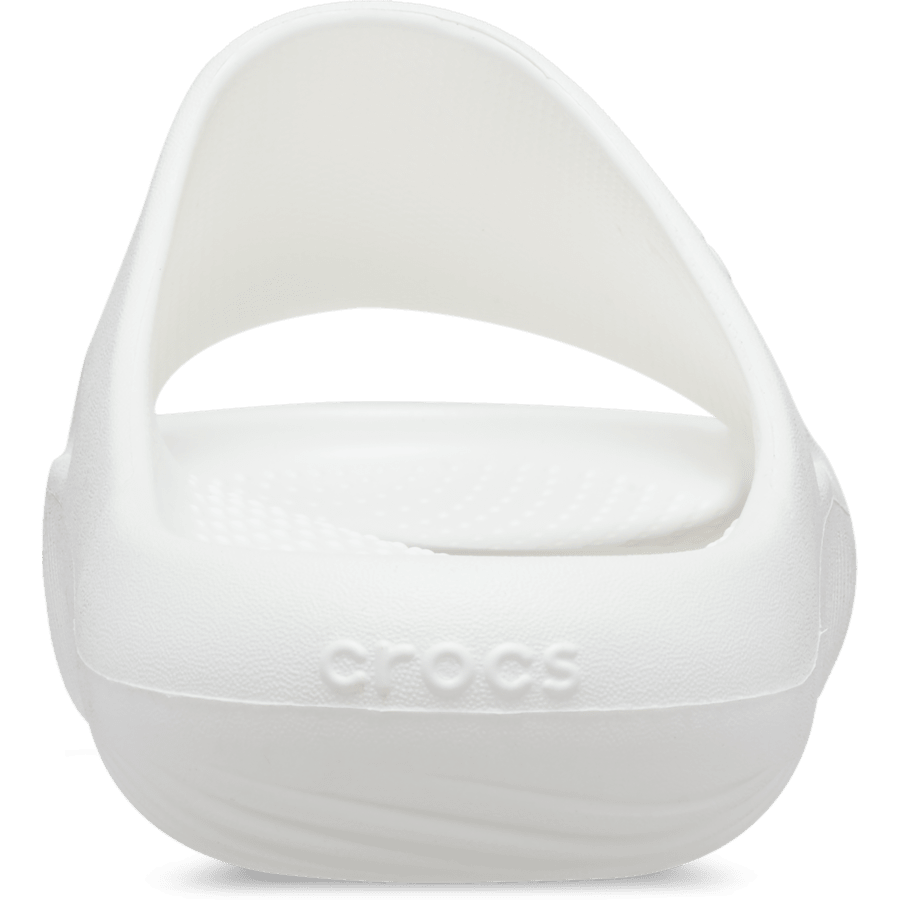 White Mellow Recovery Slide - Back - Crocs