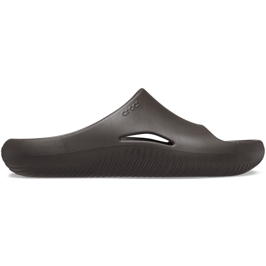 Espresso Mellow Recovery Slide - Side - Crocs