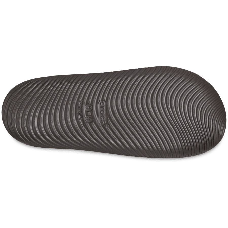 Espresso Mellow Recovery Slide - Bottom - Crocs