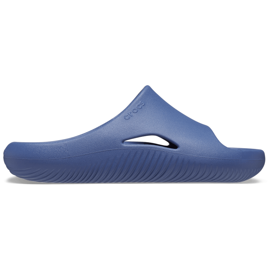 Bijou Blue Mellow Recovery Slide - Side - Crocs