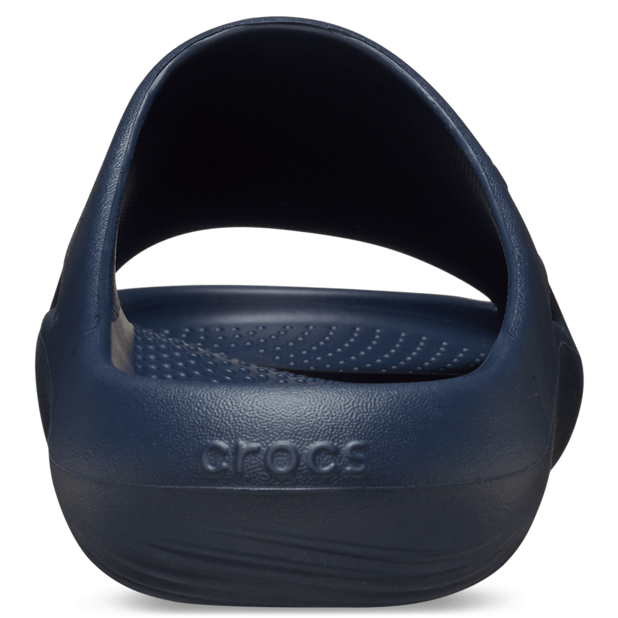 Navy Mellow Recovery Slide - Back - Crocs