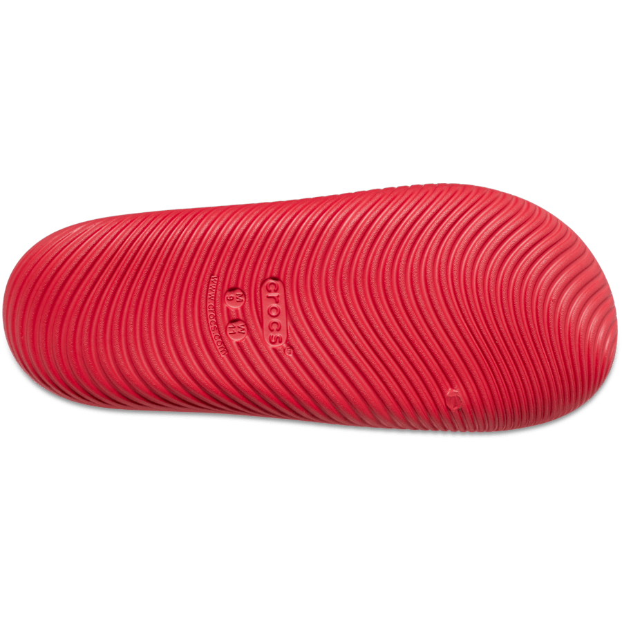 Varsity Red Mellow Recovery Slide - Bottom - Crocs
