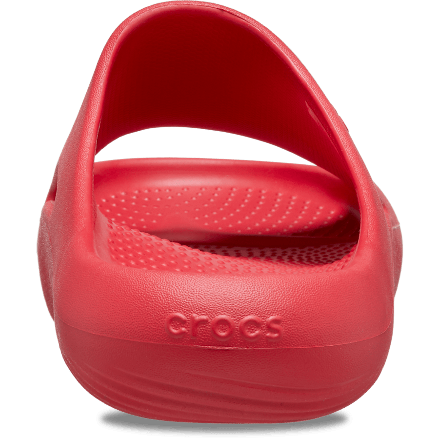 Varsity Red Mellow Recovery Slide - Back - Crocs