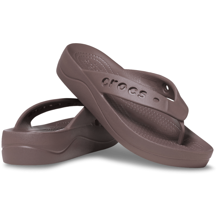 Truffle Baya Platform Flip - Paar - Crocs