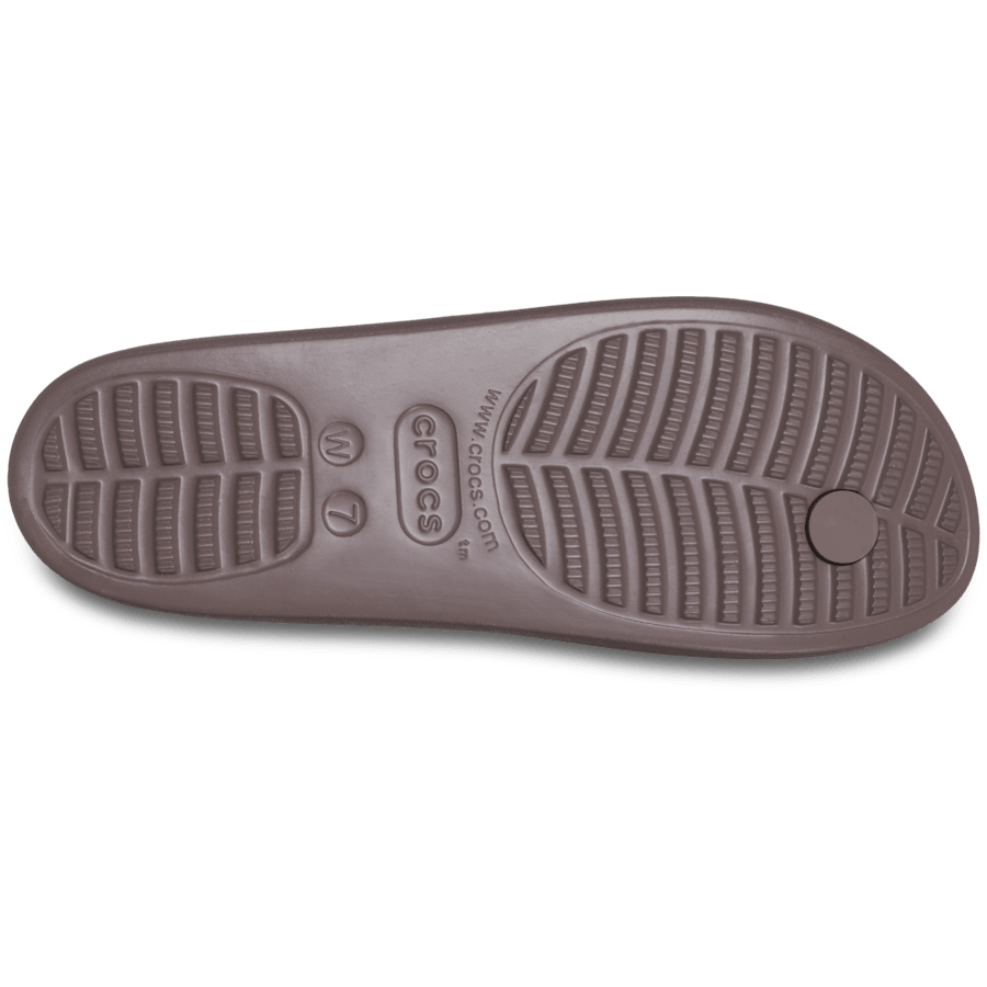 Truffle Baya Platform Flip - Ansicht von unten - Crocs