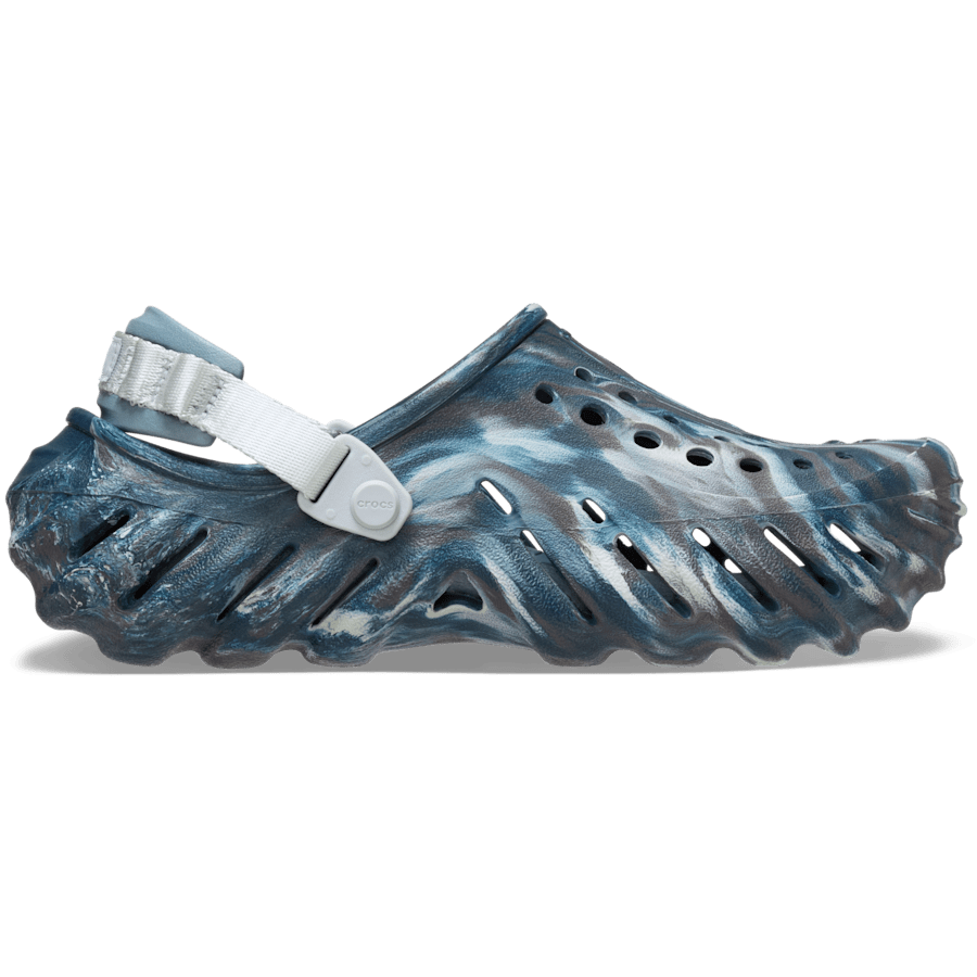Black Sand / Multi Echo Marbled Clog - Side - Crocs