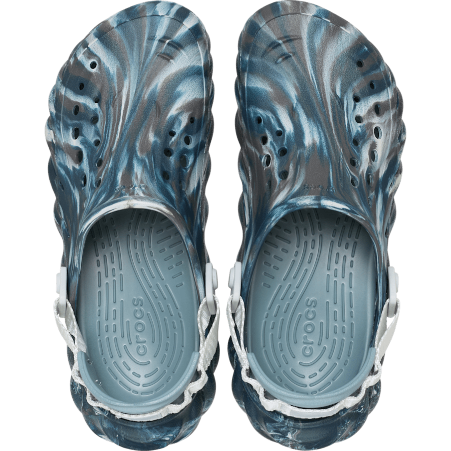 Black Sand / Multi Echo Marbled Clog - Top - Crocs