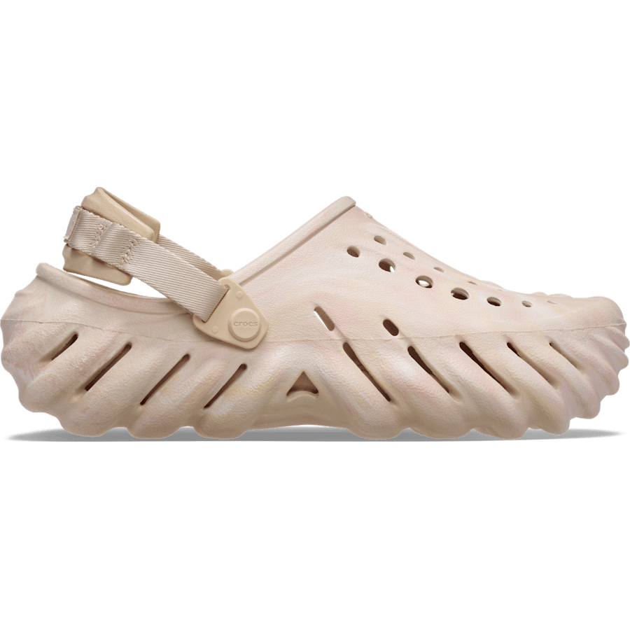 Quartz / Multi Echo Marbled Clog - Side - Crocs